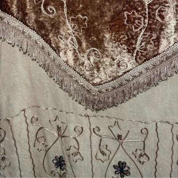 Just Cruising western embroidered shirt with fringe - Picture 5 of 8